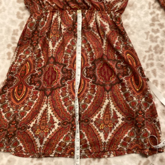 Everly Paisley Print Feminine and Flowy Dress, Size S - Picture 12 of 13